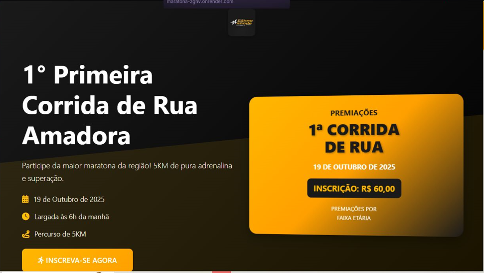 Maratona Municipal Web App